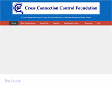 Tablet Screenshot of cccfnf.com